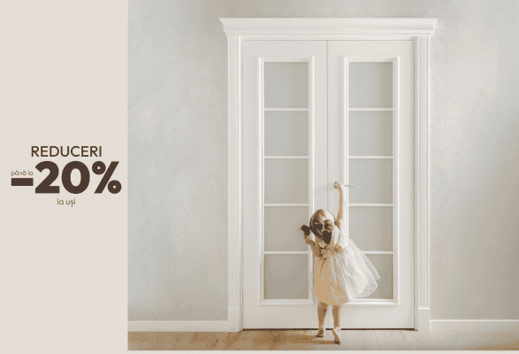 reduceri de până la 20% la uși